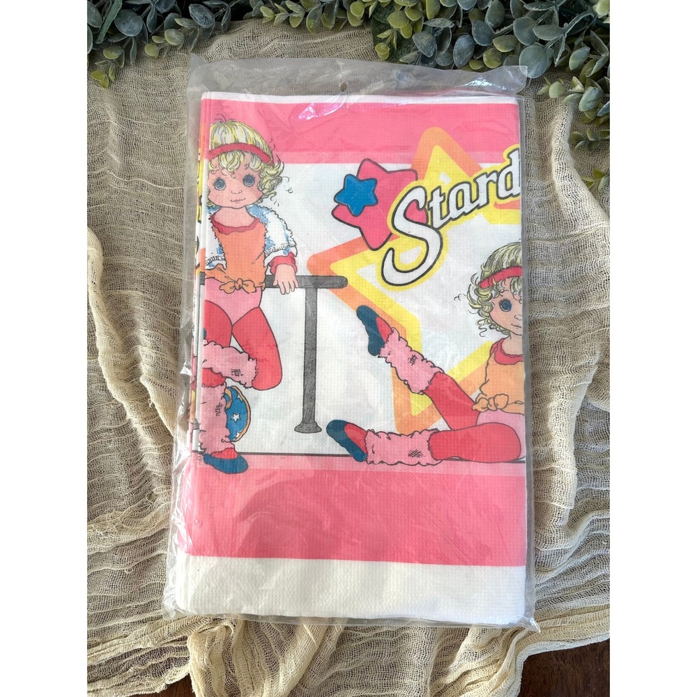 1990s CA Reed Stardancer table cover‎ paper tablecloth vintage party supplies